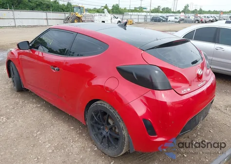 2012 Hyundai Veloster Base W/Gray из США, поврежденный, VIN KMHTC6AD7CU025267